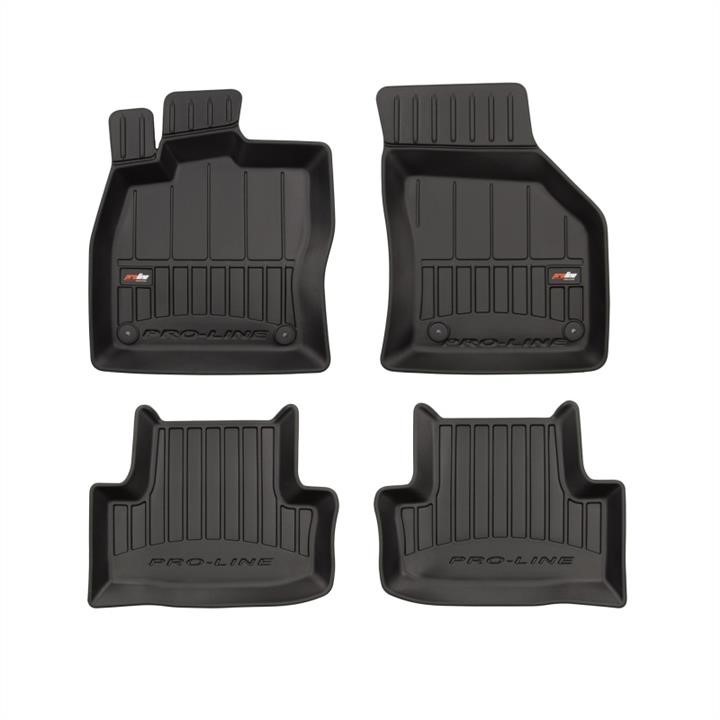 3D407053 Frogum Interior mats Frogum rubber black for Skoda Karoq (2017-),set