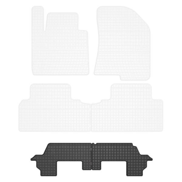 04353 Frogum Interior mats Frogum rubber black for KIA Carens (2013-)