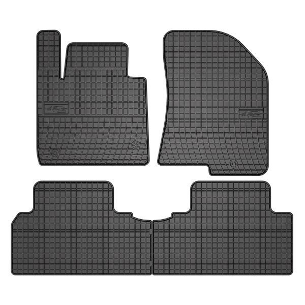 0435 Frogum Interior mats Frogum rubber black for KIA Carens (2013-)