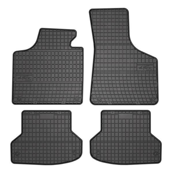 Car foot mats Audi A3: 0720 Frogum Interior mats Frogum rubber black for Audi A3 sportback (2004-2013)