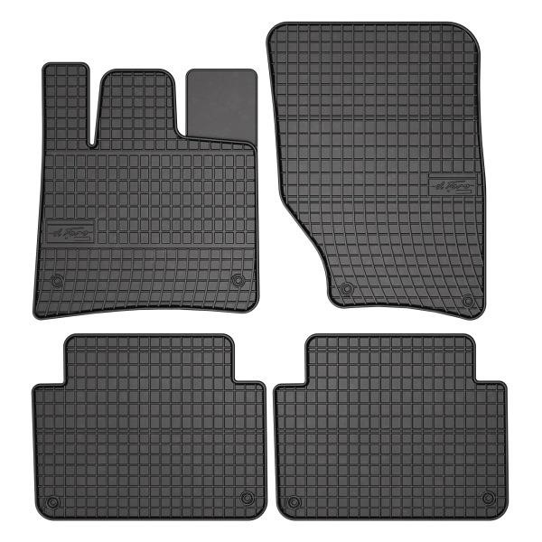 0724 Frogum Interior mats Frogum rubber black for Audi Q7 (2006-2014)