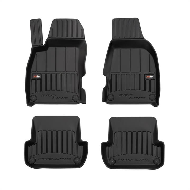 3D407084 Frogum Floor mats Frogum rubber black for Audi A4/S4/RS4 (2005-2008), set