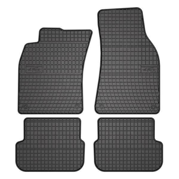 0727 Frogum Interior mats Frogum rubber black for Audi A6 (2004-2011)