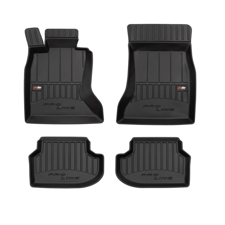 Car foot mats BMW 5 series: 3D407374 Frogum Interior mats Frogum rubber black for BMW 5 Series (2013-2017),set