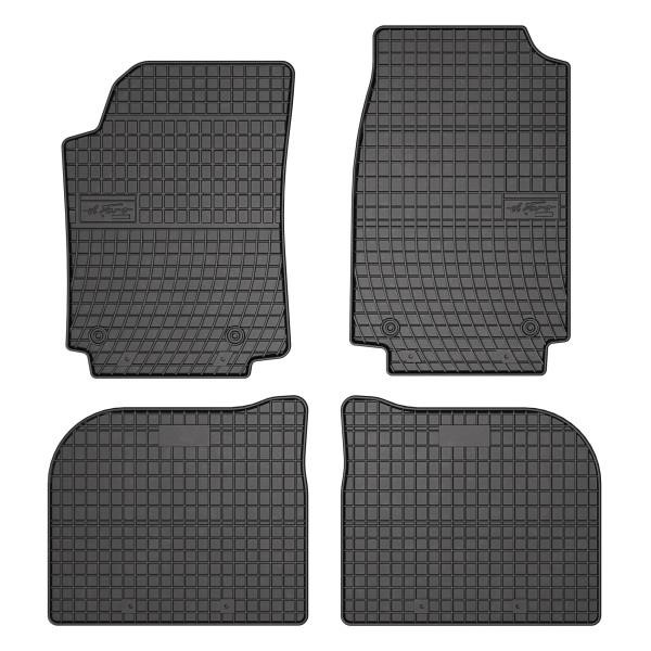 Interior mats Audi: 0731 Frogum Interior mats Frogum rubber black for Audi 100 (1990-1994)