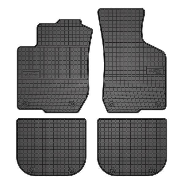 Car foot mats Audi A3: 0732 Frogum Interior mats Frogum rubber black for Audi A3 (1996-2003)