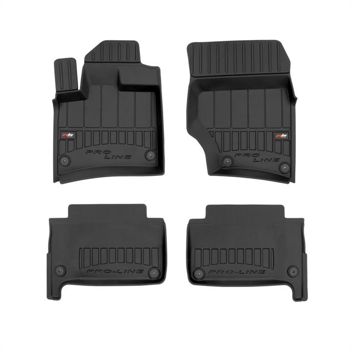 3D407442 Frogum Interior mats Frogum rubber black for Audi Q7 (2006-2015),set