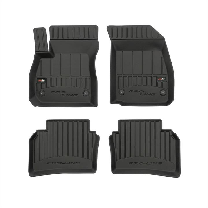 Car foot mats Opel: 3D407510 Frogum Interior mats Frogum rubber black for Opel Insignia B (2017-),set