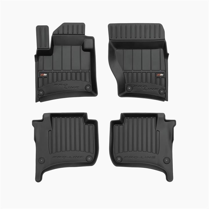 3D407671 Frogum Interior mats Frogum rubber black for Porsche Cayenne 2/ VW Toureg (2010-2017),set