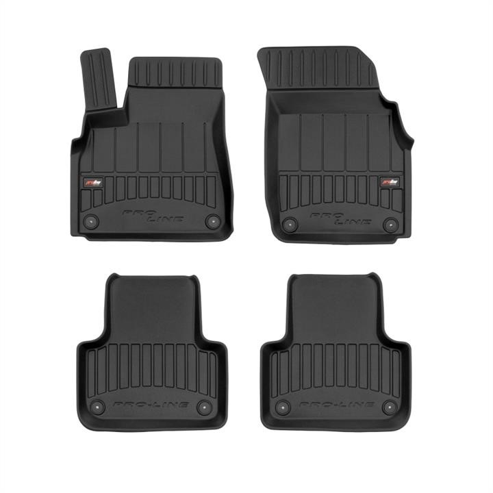 3D408470 Frogum Interior mats Frogum rubber black for Audi Q7/Q8 (2017-),set