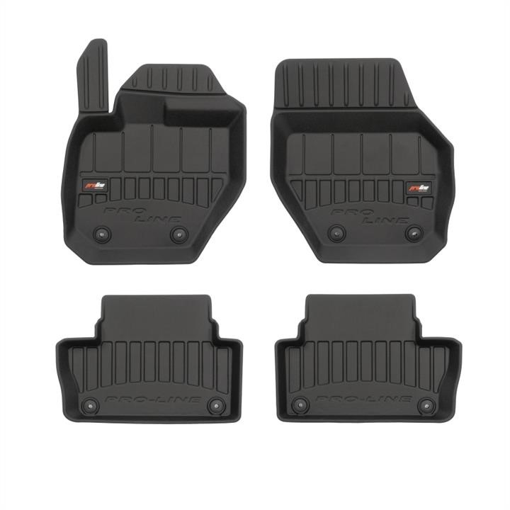 Interior mats Volvo XC60: 3D408517 Frogum Interior mats Frogum rubber black for Volvo XC60 (2008-2017),set