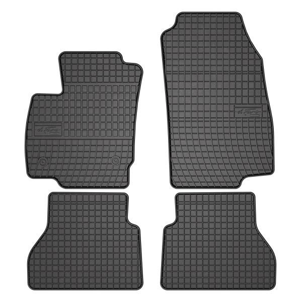 Car foot mats Ford: 546184 Frogum Interior mats Frogum rubber black for Ford B-max (2012-)