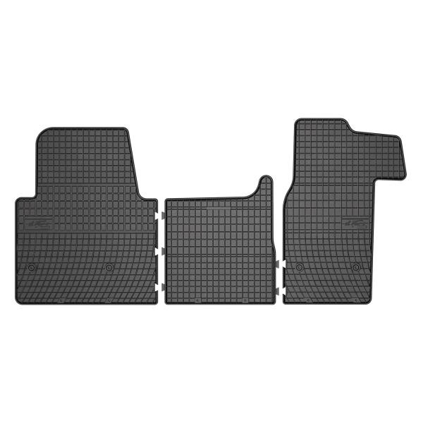 D00695 Frogum Interior mats Frogum rubber black for Opel Movano/Nissan NV400/Renault Master (2010-),set