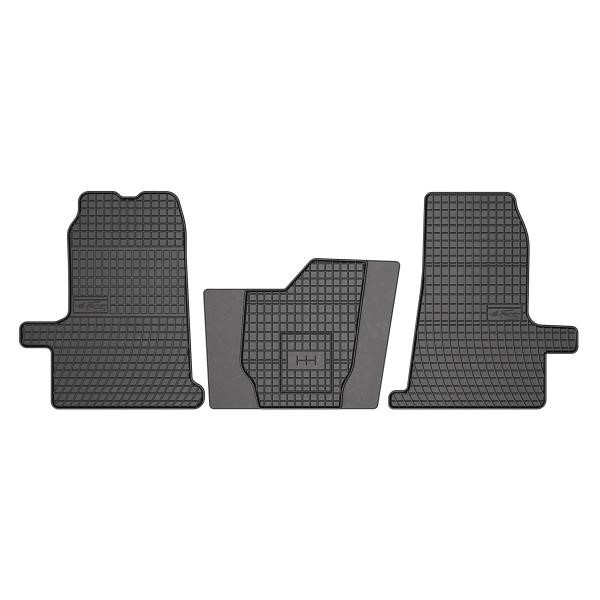 D0072 Frogum Interior mats Frogum rubber black for Ford Transit (2013-)