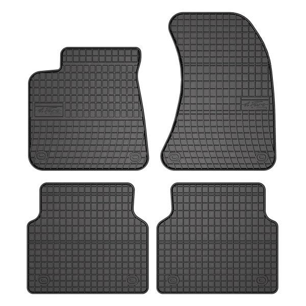 Car foot mats Audi A8: 546986 Frogum Interior mats Frogum rubber black for Audi A8 (2010-)