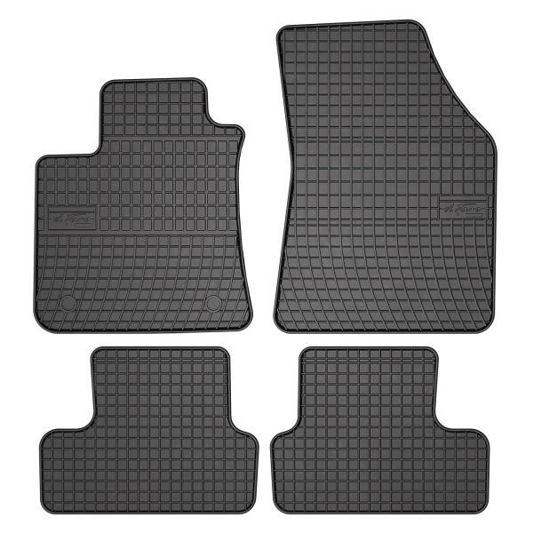 Car foot mats Renault Megane: 547181 Frogum Interior mats Frogum rubber black for Renault Megane (2016-)