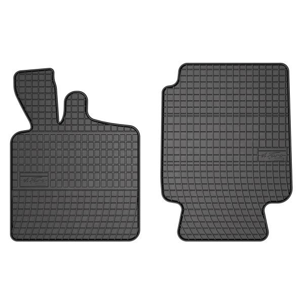 Interior mats Smart: 547372 Frogum Interior mats Frogum rubber black for Smart Fortwo (1998-2006)