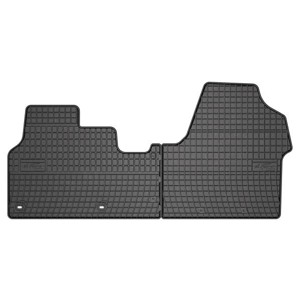 Car foot mats Citroen Jumpy: 547433 Frogum Interior mats Frogum rubber black for Citroen Spacetourer (2017-)