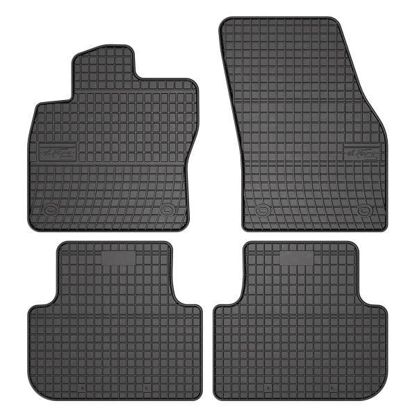 Interior mats Volkswagen: 547563 Frogum Interior mats Frogum rubber black for Volkswagen Tiguan (2016-)