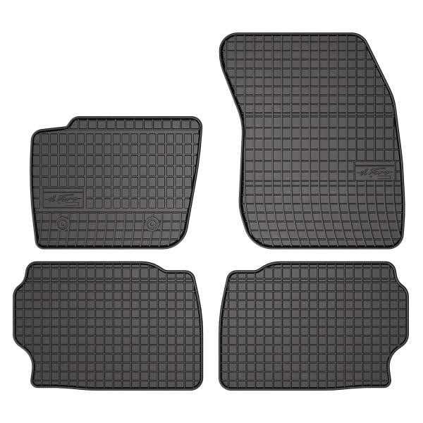 Car foot mats Ford: 543008 Frogum Interior mats Frogum rubber black for Ford Mondeo (2014-)