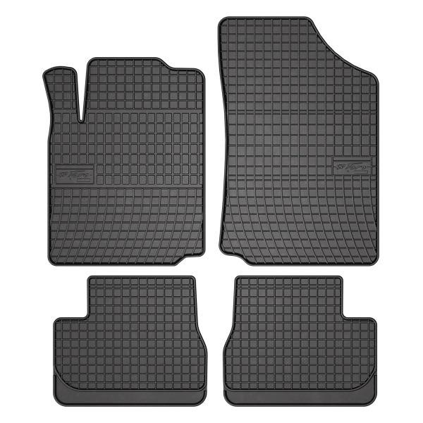 Car foot mats Citroen C3: 545972 Frogum Interior mats Frogum rubber black for Citroen C2 (2003-2009)