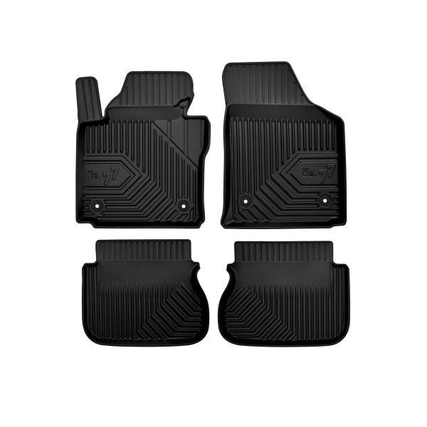 Interior mats Volkswagen Caddy: 77407350 Frogum Rubber mats Frogum No. 77 for Volkswagen Caddy (mkIII) (1-2 row) 2003-2020