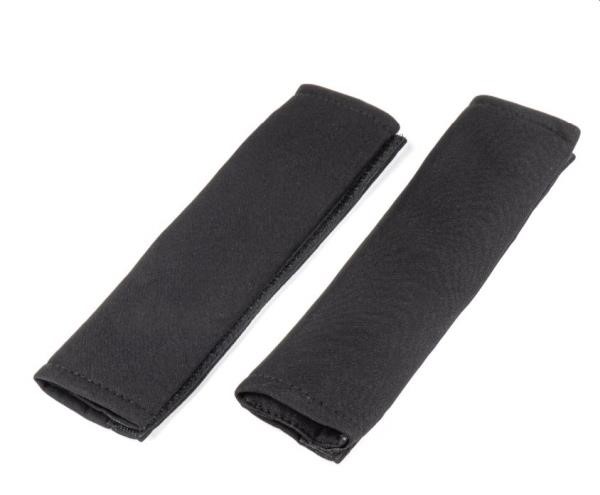 03237 AMiO Seat belt covers, black, 2 pcs.