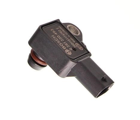 Turbo boost sensor Ford Kuga: 0261230493 Bosch Boost pressure sensor