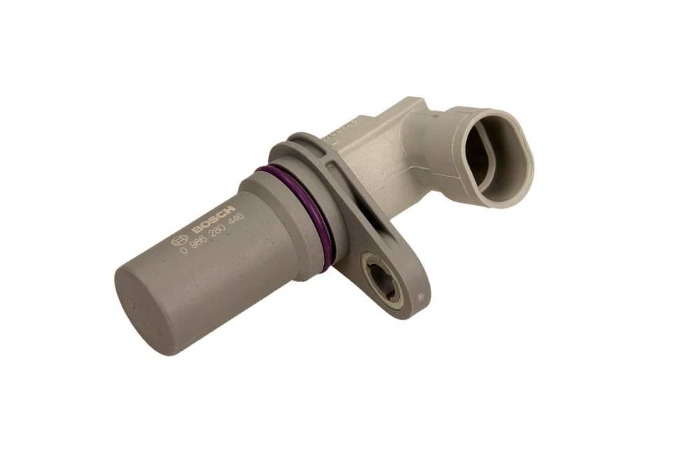 Crank position sensor Cadillac: 0986280446 Bosch Crankshaft position sensor