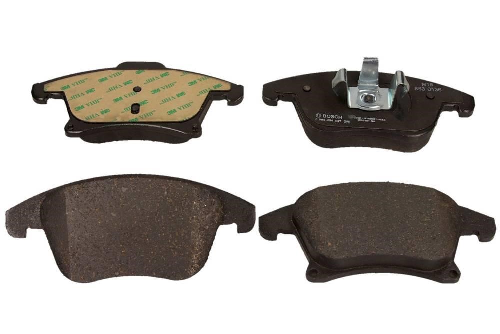 Brake pad Ford Mondeo: 0986494837 Bosch Brake pad set