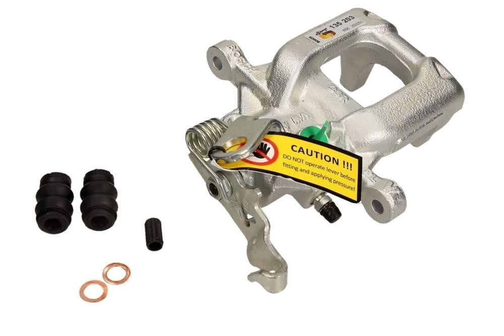 Brake caliper Volkswagen Beetle: 0986135203 Bosch Brake caliper rear right