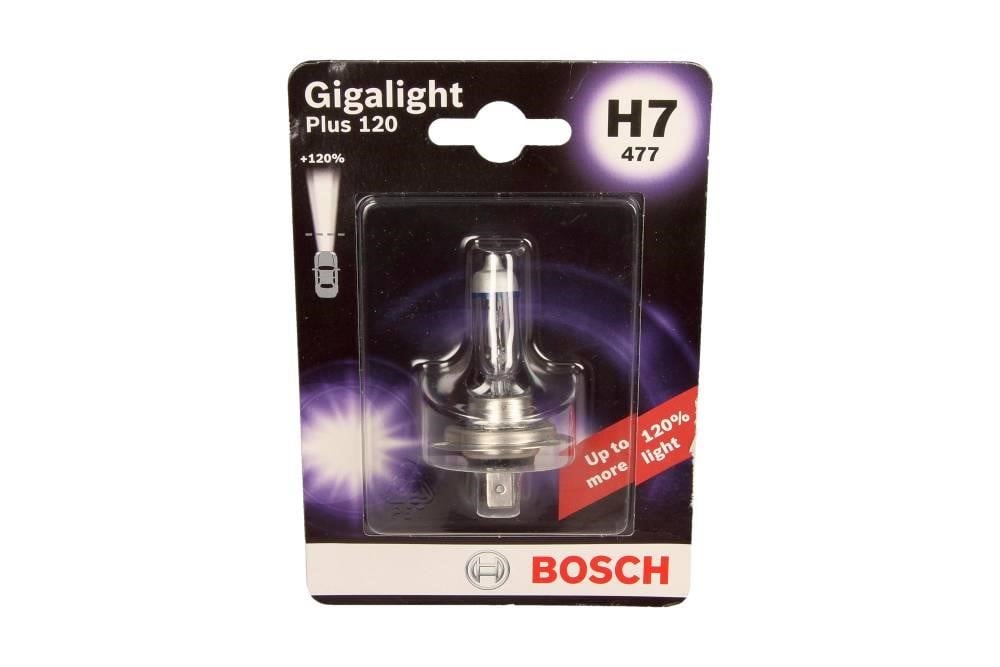 Halogen lamp DS: 1987301110 Bosch Halogen lamp Bosch Gigalight Plus 120 12V H7 55W +120%