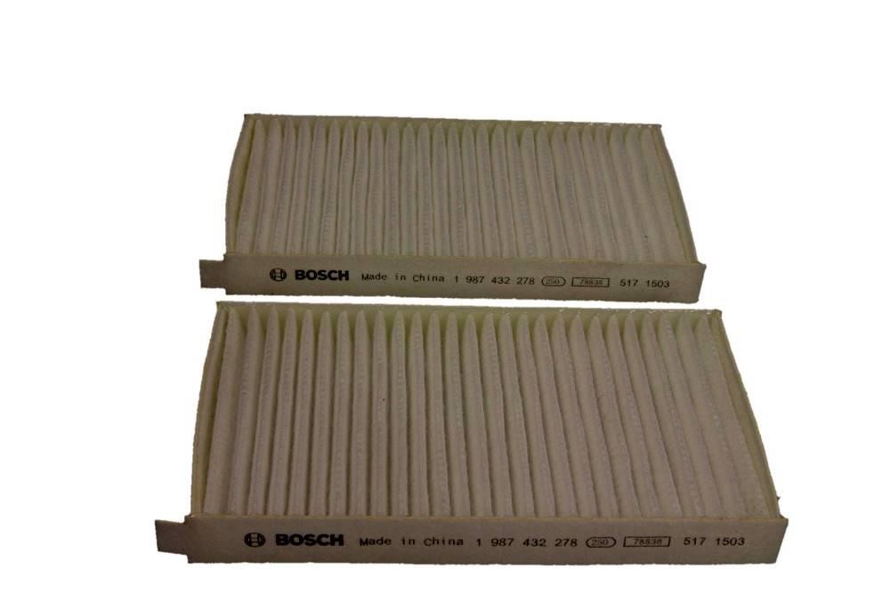 Bosch 1 987 432 278 Cabin filter 1987432278 1987432278 Bosch Cabin filter