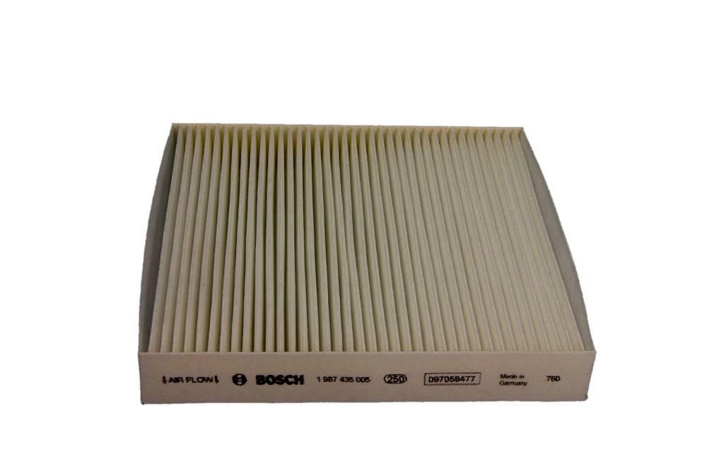 Cabin air filter Fiat 500: 1987435005 Bosch Cabin filter