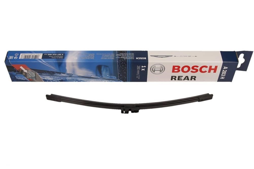 Window wipers BMW X3: 3397016466 Bosch Wiper blade rear frameless 280 mm (11")