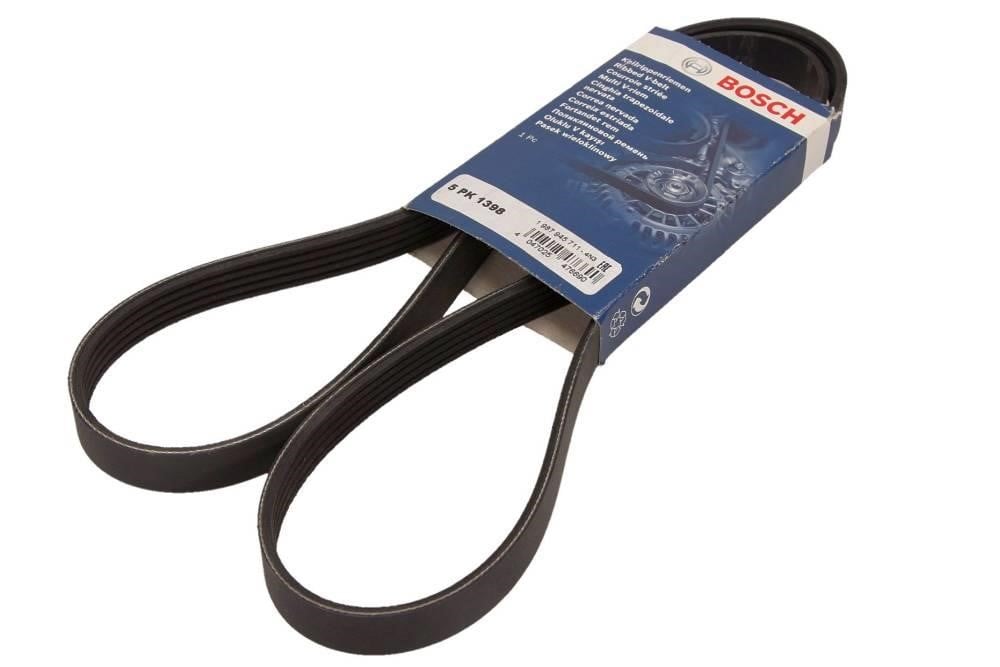 Alternator belt Mini Mini Paceman: 1987945711 Bosch Poly-V belt 5PK1398