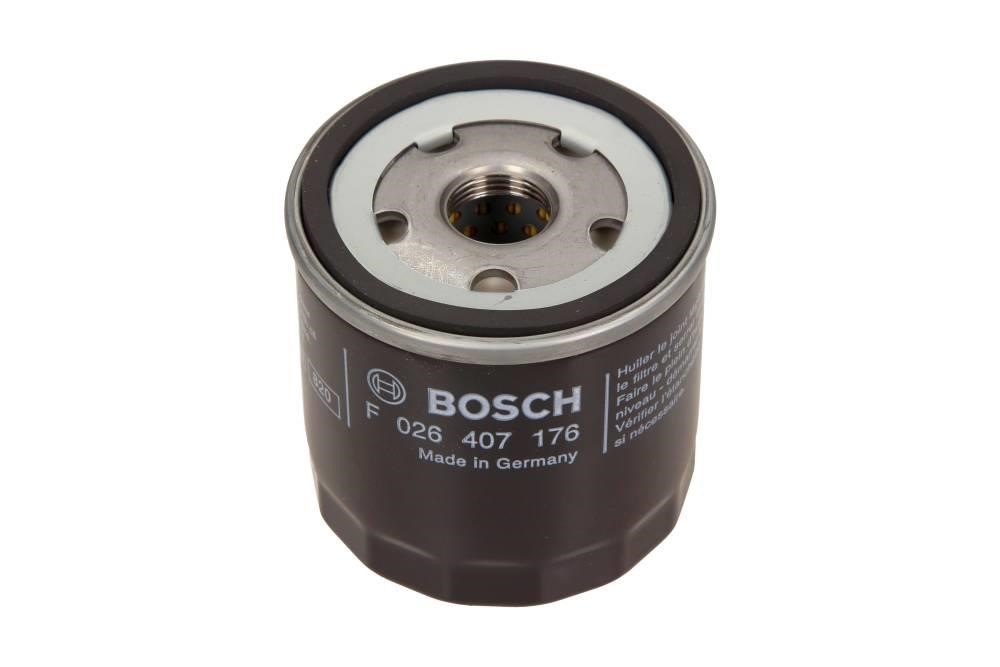 Oil filter Renault Captur: F026407176 Bosch Oil Filter