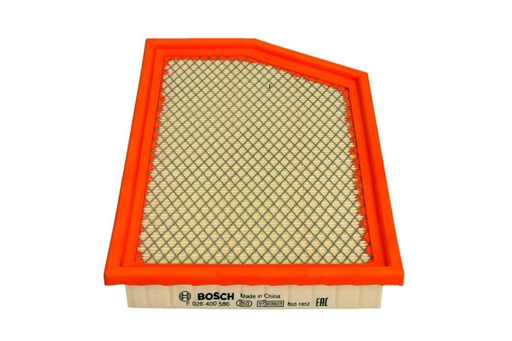 Car air filter Jeep Cherokee: F026400586 Bosch Air filter