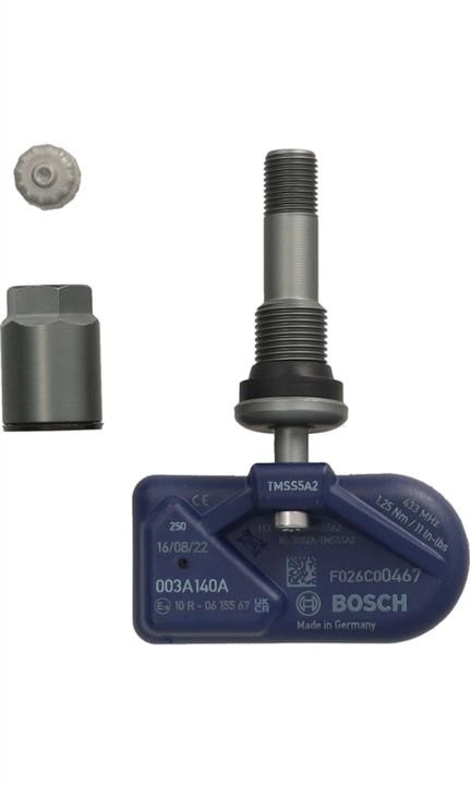 Bosch F 026 C00 467 Wheel Sensor, tyre pressure control system F026C00467 F026C00467 Bosch Wheel Sensor, tyre pressure control system