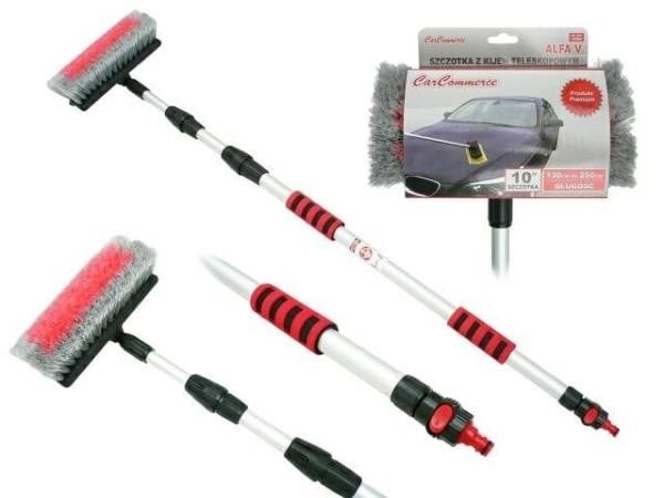 42680 Carcommerce Brush with telescopic pole 130-250 cm - Alfa V