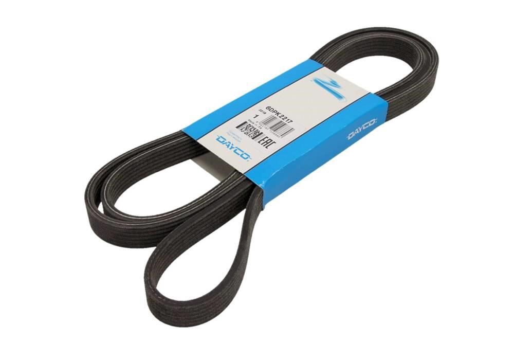 Aux belt Mercedes Sprinter: 6DPK2217 Dayco Poly-V belt 6DPK2217
