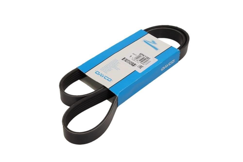 Aux belt Citroen Jumpy: 6PK1160 Dayco Poly-V belt 6PK1160