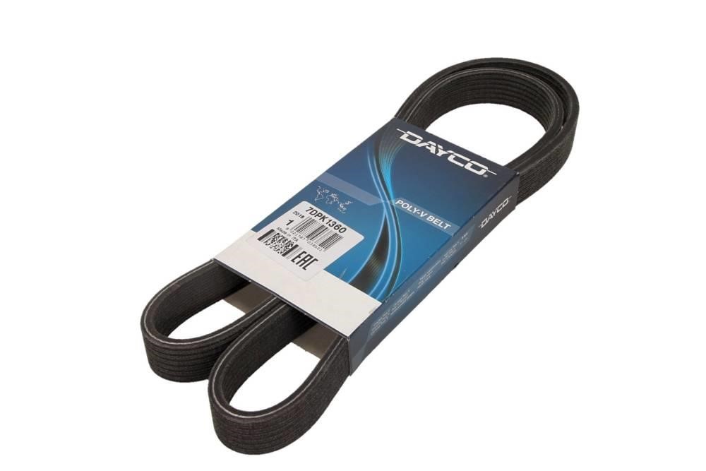 Alternator belt Ford Galaxy: 7DPK1360 Dayco Poly-V belt 7PK1360