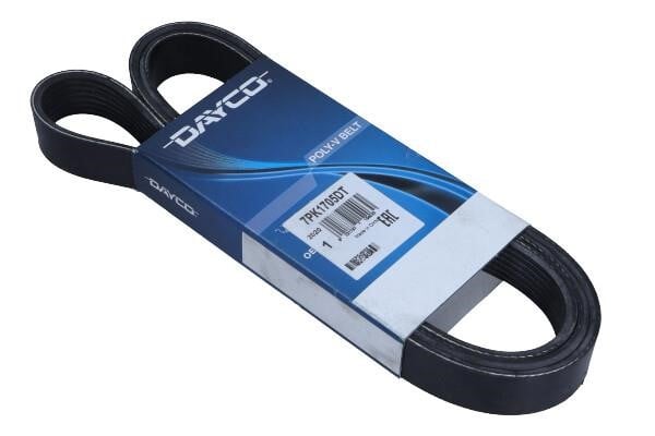 Aux belt Renault Koleos: 7PK1705DT Dayco Poly-V belt