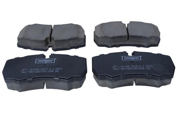 Brake pad kit Ford Transit: 190486 Maxgear Brake pad set