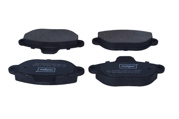 Brake pad kit Fiat Cinquecento: 190493 Maxgear Brake pad set