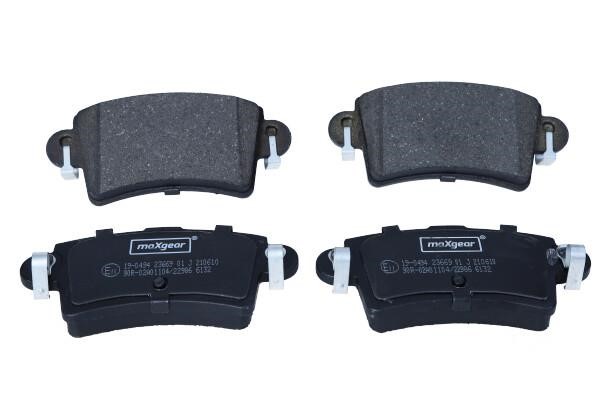 Brake pad Renault Master: 190494 Maxgear Brake pad set