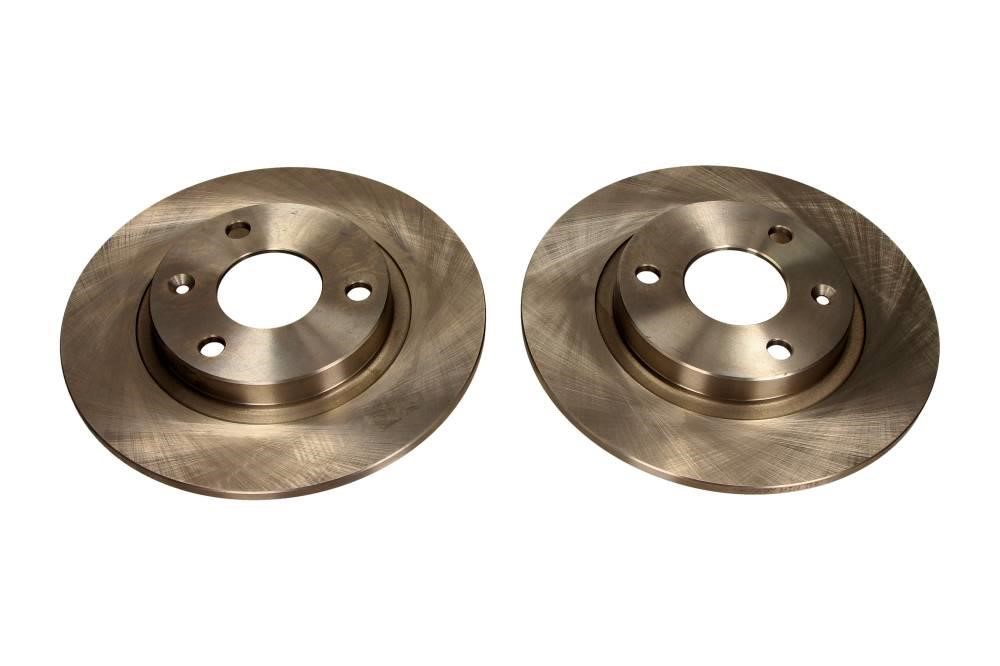 Brake discs Mega: 190697 Maxgear Unventilated front brake disc