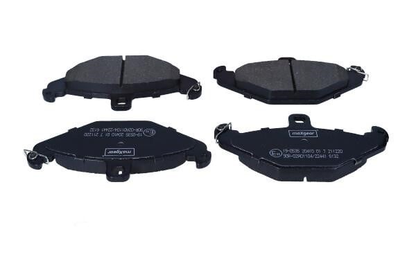 Brake pad kit Chrysler Viper: 190535 Maxgear Brake pad set