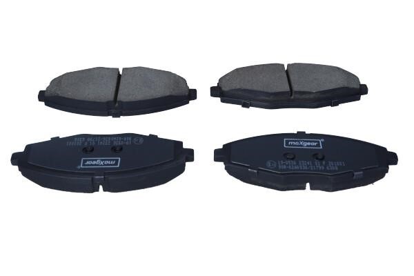 Brake pad kit Changan: 190536 Maxgear Brake pad set